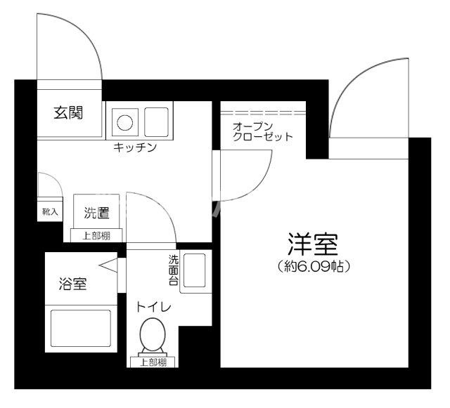 長楽町屋レジデンス【おとり物件なし】#学生・社会人にオススメ！初期費用分割払いOK！の間取り