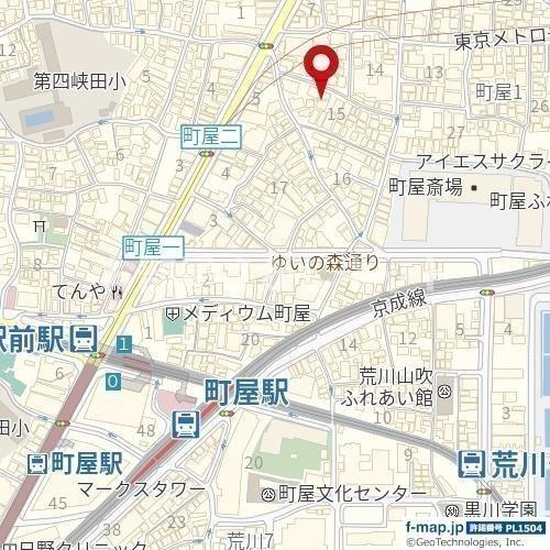 長楽町屋レジデンス【おとり物件なし】#学生・社会人にオススメ！初期費用分割払いOK！の地図