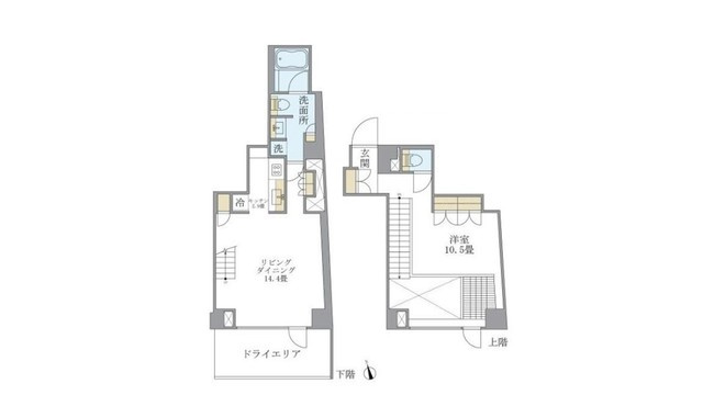 Ｊ．リヴェール学芸大学の間取り