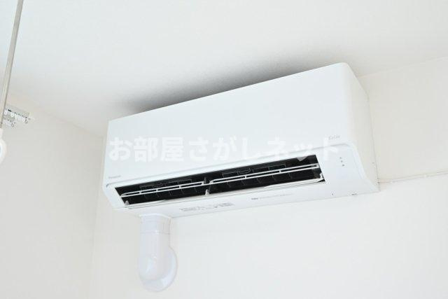 長楽町屋レジデンス【おとり物件なし】#学生・社会人にオススメ！初期費用分割払いOK！の設備|エアコン