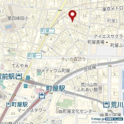 長楽町屋レジデンス【おとり物件なし】#学生・社会人にオススメ！初期費用分割払いOK！の地図