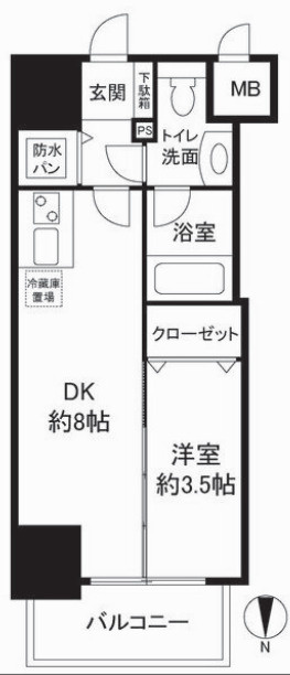 イグレック南本町の間取り