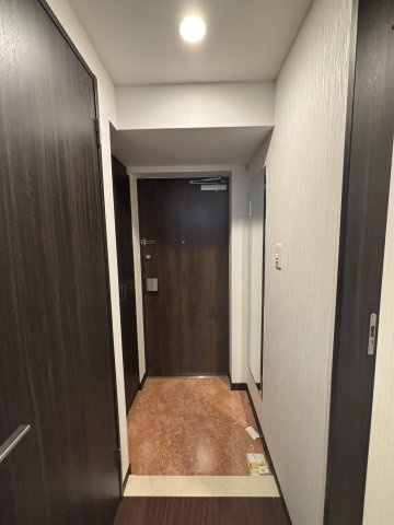 プレジオ恵美須の玄関