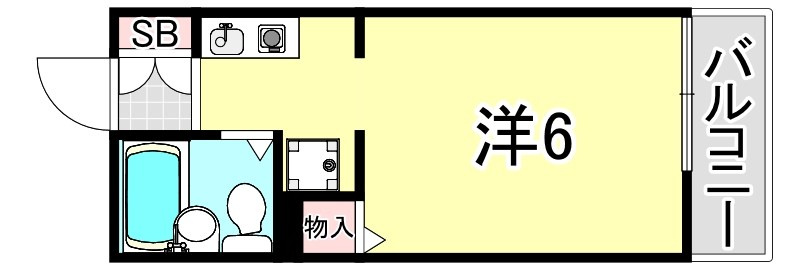 メゾン ド アヴニール名谷の間取り