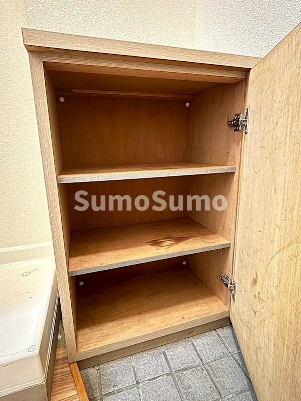 スライビング冷泉の収納
