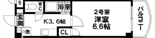 ドエル南本町の間取り