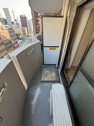 ドエル南本町のバルコニー