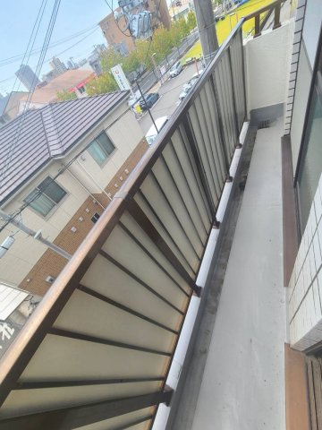 西宮ハイムⅣのバルコニー