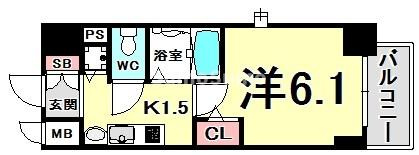 プレサンス神戸西スパークリングの間取り