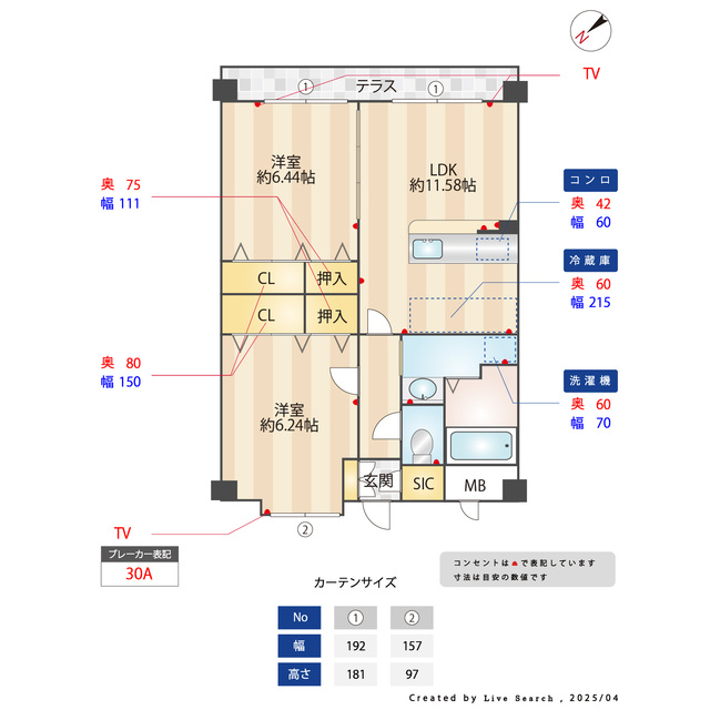エントピア21の間取り