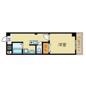 ブルーノ長堀の間取り