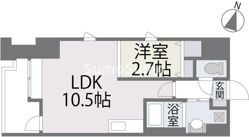 パセオ平尾の間取り