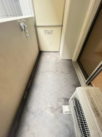 セイル淀屋橋のバルコニー