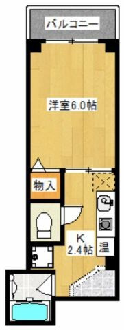 ディアコート神戸の間取り