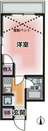 メゾンシルフィードの間取り