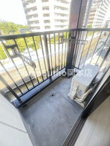 マンション福田のバルコニー