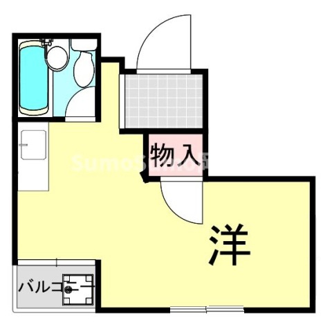 マンション福田の間取り