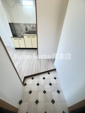 マンション福田の玄関