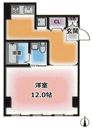田村ビルの間取り
