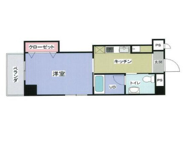 ワイズコート難波ウエストの間取り