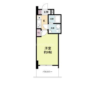 セレニテ桜川駅前プリエの間取り