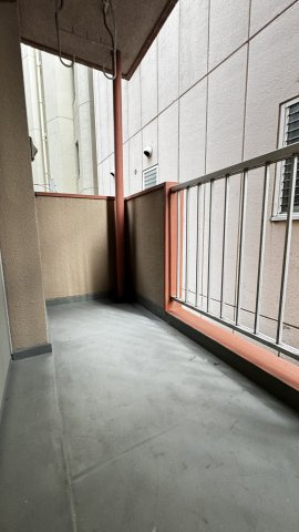 第2住吉ハイツのバルコニー