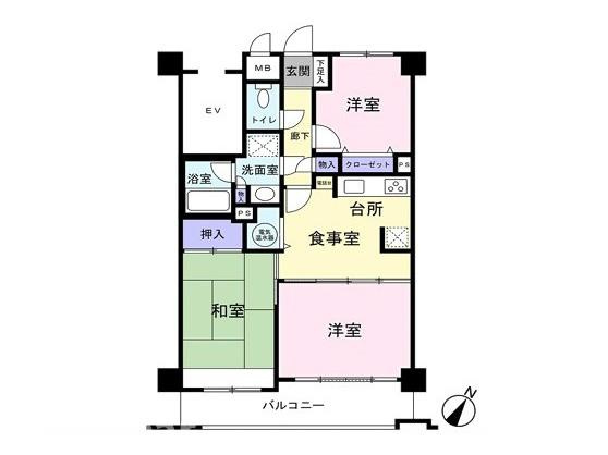 ライオンズマンション草加西町の間取り|ドキドキの新生活も、安心してスタート。ぴったりの住まいを見つけませんか？クランディアが一緒に住まい選びをサポートします‼　まずは、お気軽にお問合せください　＃クランディア