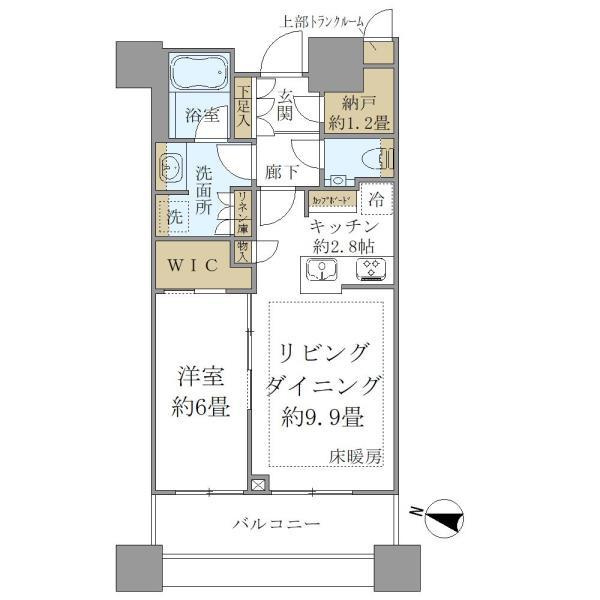 ＢｒｉｌｌｉａＴｏｗｅｒｓ目黒ノースレジデンスの間取り