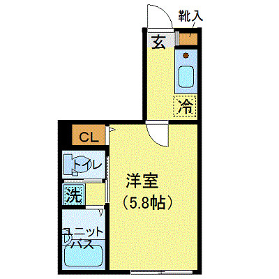 フェリーチェ洗足池の間取り