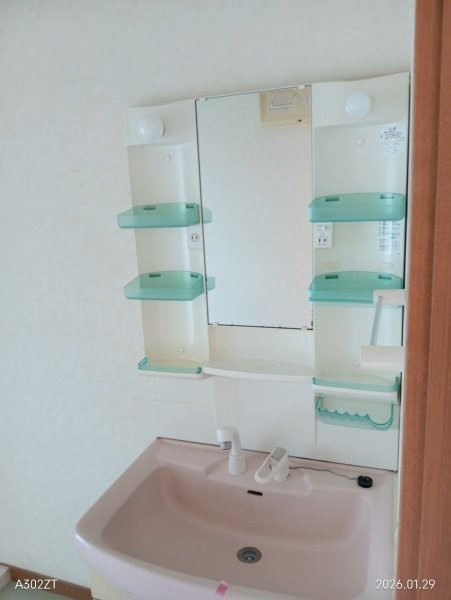 醍醐ハイツの洗面所|使いやすい洗面所です