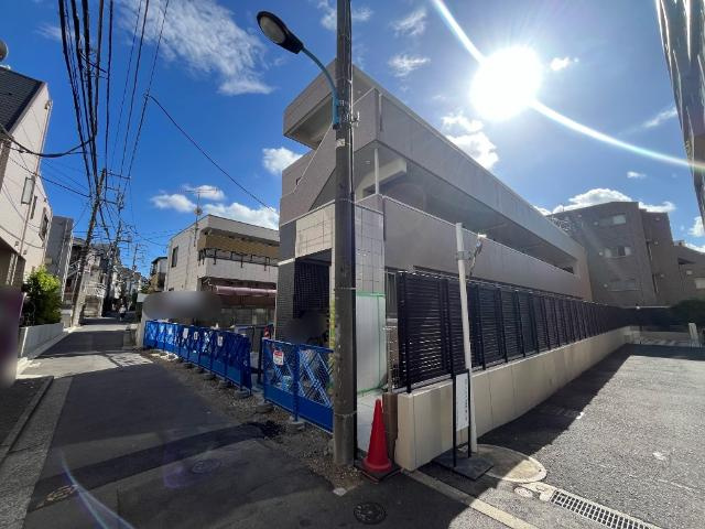 サンガーデン西早稲田の外観|建築現場
