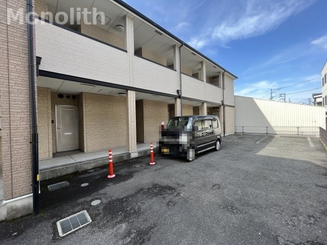 グリーンゲイブルズ大町の駐車場