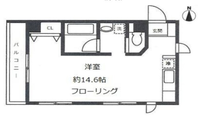 【間取り】 | Mフラット | 戸塚駅徒歩7分！