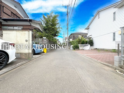 【前面道路含む現地写真】 | 西東京市新町2丁目　新築戸建　全3棟