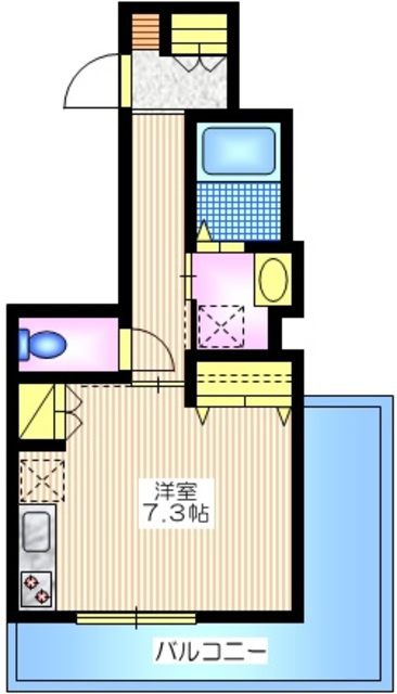 サニールチル杉田の間取り