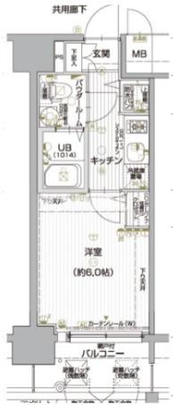 エスリード大阪城の間取り
