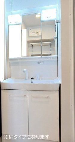 グレイス　八万の洗面所|コンパクトで使いやすい洗面所