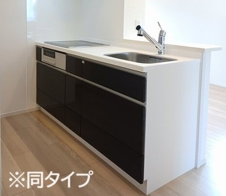 フェリーチェ　向日葵　Ⅱのキッチン|キッチンでお料理をお楽しみください