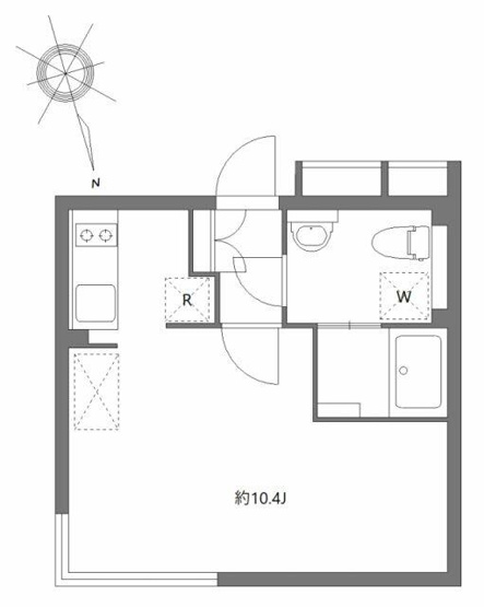 【間取り】 | アレーロ大岡山