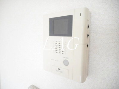 【セキュリティ】 | パールドゥＮ　府中 | モニター付きインターフォンです。