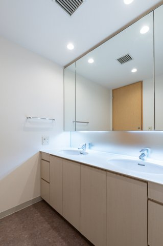 南青山ガーデンコートの洗面所|※写真は同タイプ住戸です。
