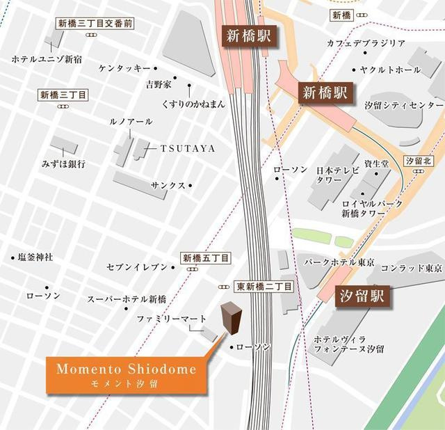 ＭＯＭＥＮＴＯ　ＳＨＩＯＤＯＭＥの地図