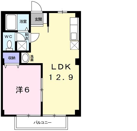 【間取り】 | スカイビレッジＨⅠ