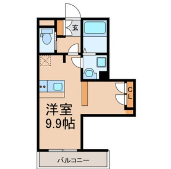 アテナ稲毛の間取り