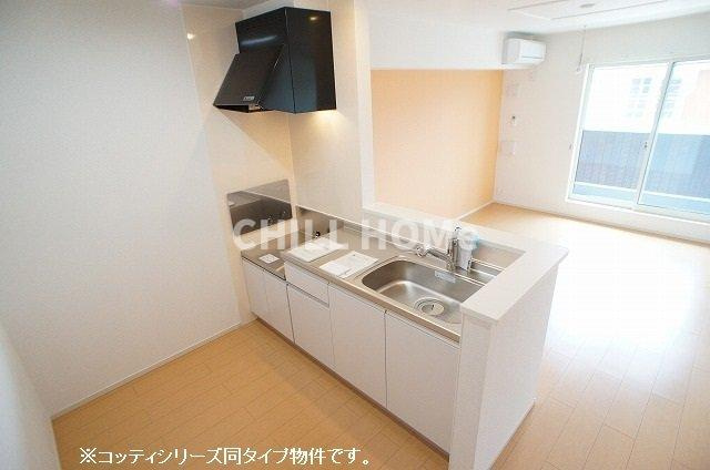 プランドールⅡＢのキッチン|当社、チルホームのHPもご覧ください(^^)/物件情報多数♪