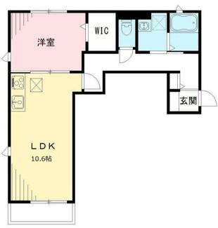 【間取り】 | Ｐｒｏｍｅｎａｄｅ大宮 | 間取りです。