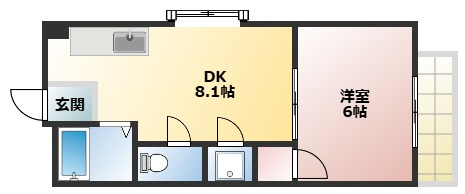 コフレ朝霧の間取り
