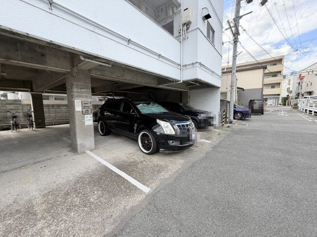 マンション福田の駐車場