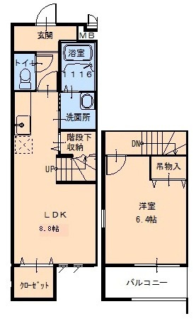 【間取り】 | スリーハーブズ　メルヴェーユ三国ヶ丘