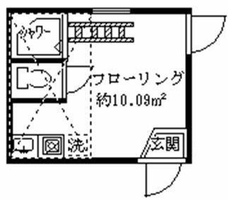 フェリスパステルの間取り|間取りです。